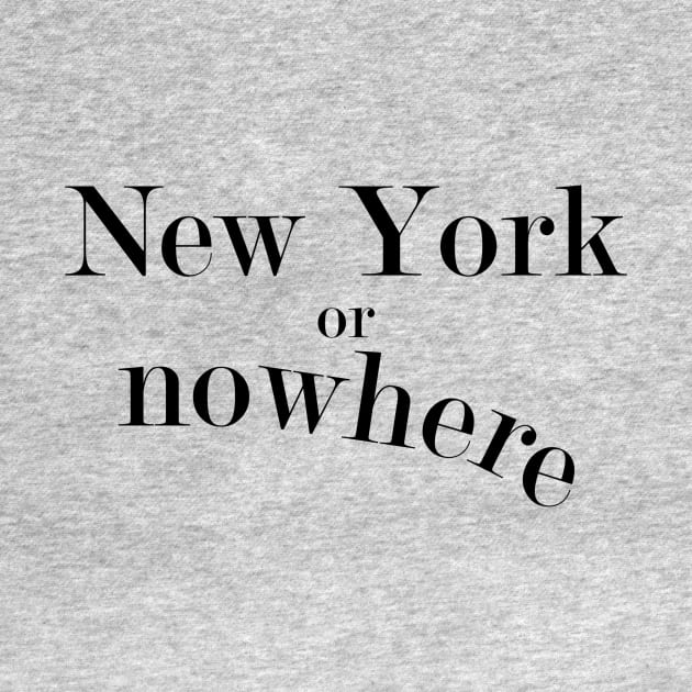 New York or Nowhere by VeRaWoNg